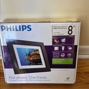 Philips 8" Digital Photo Frame with LED Panel